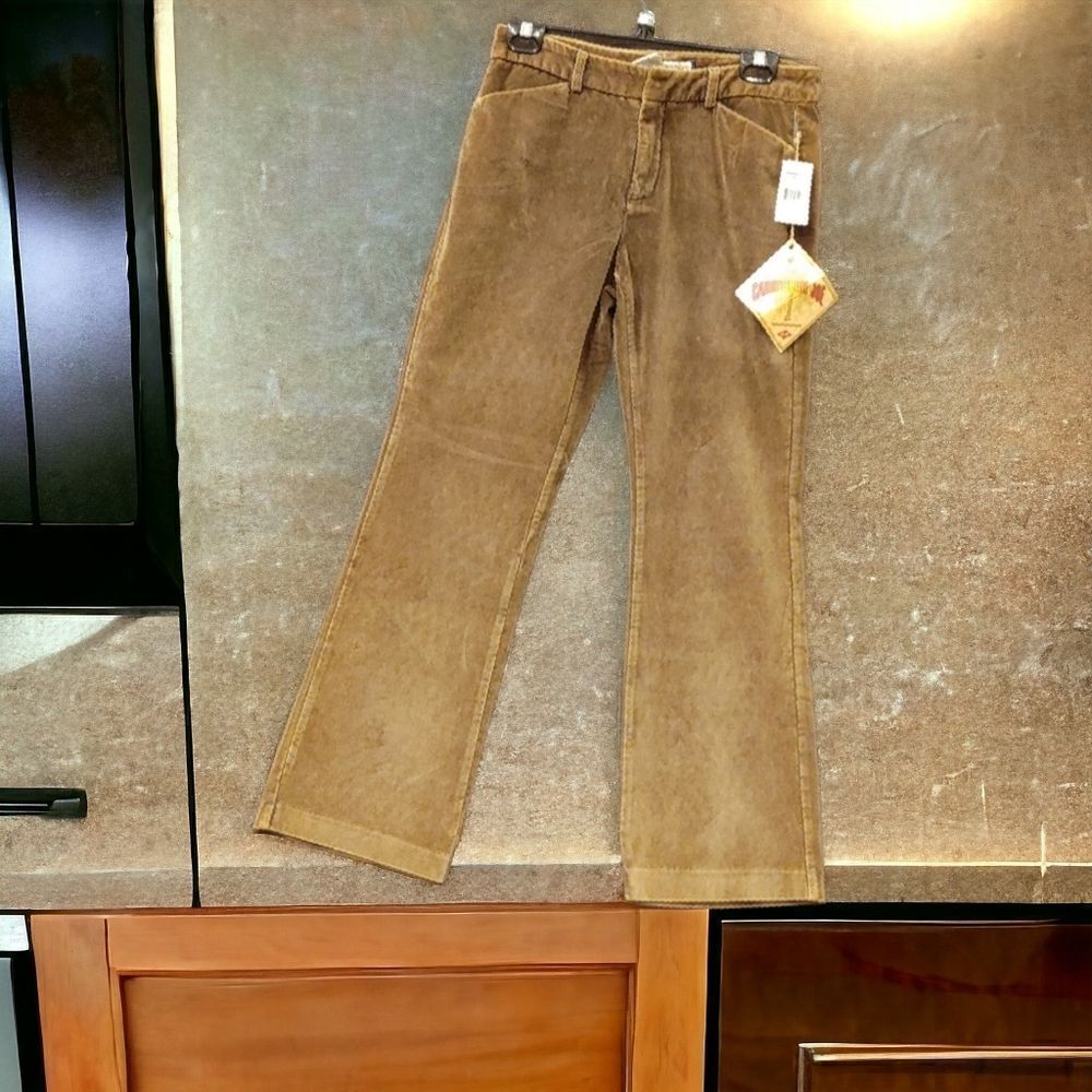 LADIES JUNIORS CARIBBEAN JOE BROWN VELVET JEANS 6P